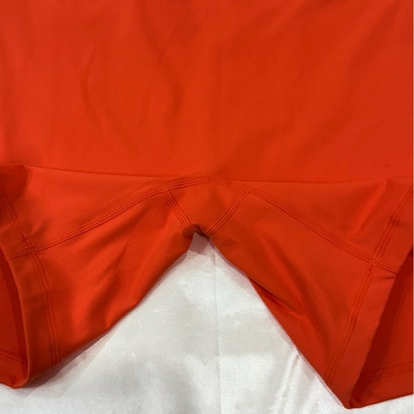 Set Active X Madelyn Cline Sportbody Bike Shorts Golden Hour Orange Large Rare - Picture 6 of 9